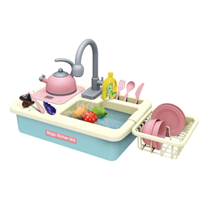 اسباب بازی سینک ظرفشویی کودک همراه با اجاق گاز Magic Kitchen Sink_اسباب بازی